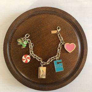 Lilly Pulitzer Gold Charm Bracelet